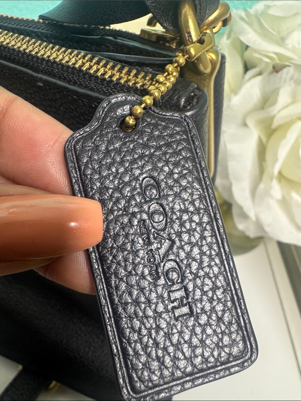 Coach Double Zip Shoulder Bag - Picture 7 of 9